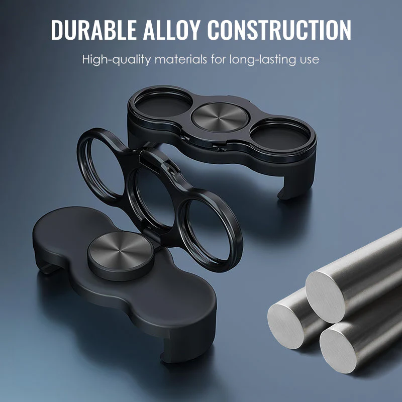 Dual-Ring Three-Finger Back Clip Holder - Image 6