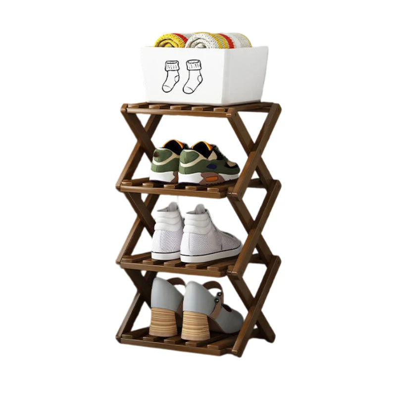 📢📢50 % de réduction !! ⏰Étagère à chaussures pliable et durable en bambou - Image 10