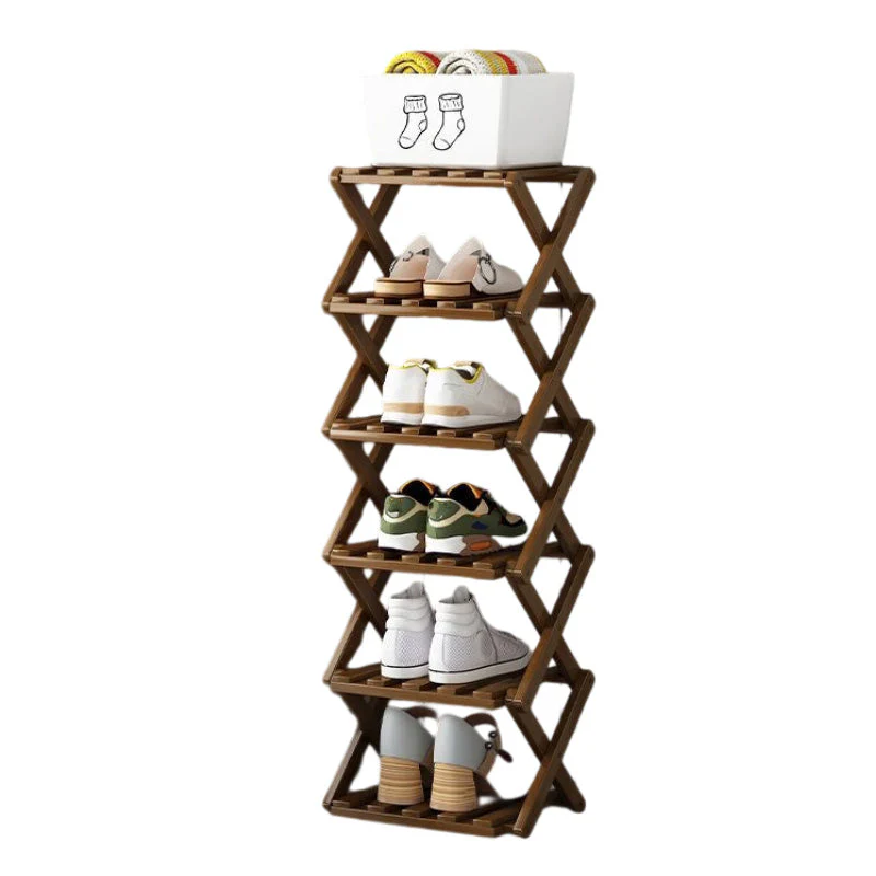 📢📢50 % de réduction !! ⏰Étagère à chaussures pliable et durable en bambou - Image 12