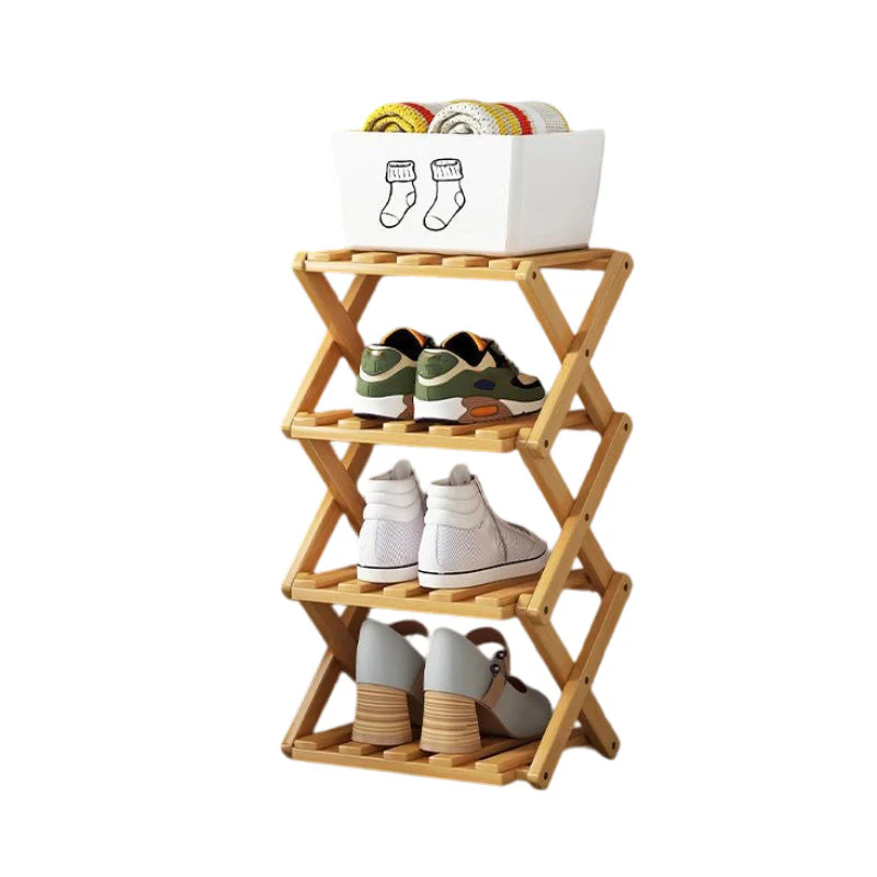 📢📢50 % de réduction !! ⏰Étagère à chaussures pliable et durable en bambou - Image 19