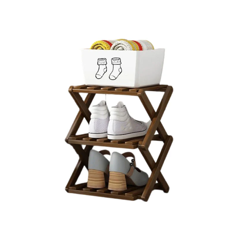 📢📢50 % de réduction !! ⏰Étagère à chaussures pliable et durable en bambou - Image 9