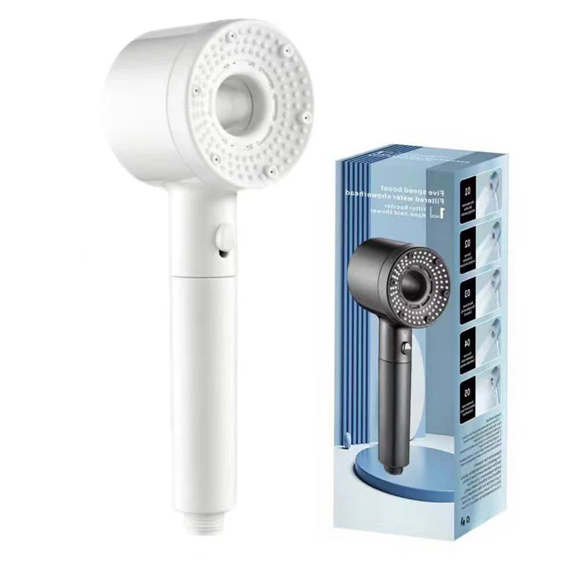 📢📢50 % de réduction !! ⏰ POMME DE DOUCHE HAUTE PRESSION - 5 modes de jet et installation immédiate, conception économe en eau avec technologie anti-calcaire, expérience spa à domicile 🌟🛁 - Image 12