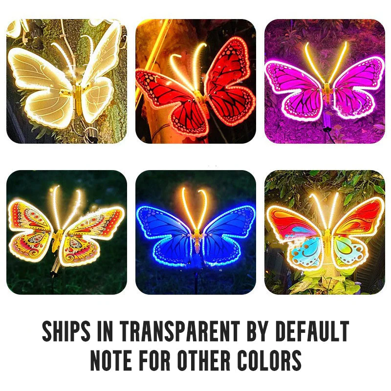 📢📢40% DE RÉDUCTION !!! ✨Lumières LED dynamiques et étanches pour jardin papillon - Image 12