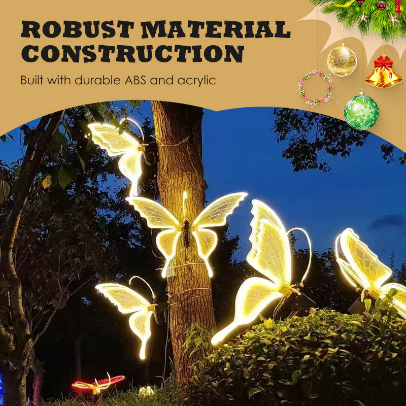 📢📢40% DE RÉDUCTION !!! ✨Lumières LED dynamiques et étanches pour jardin papillon - Image 5