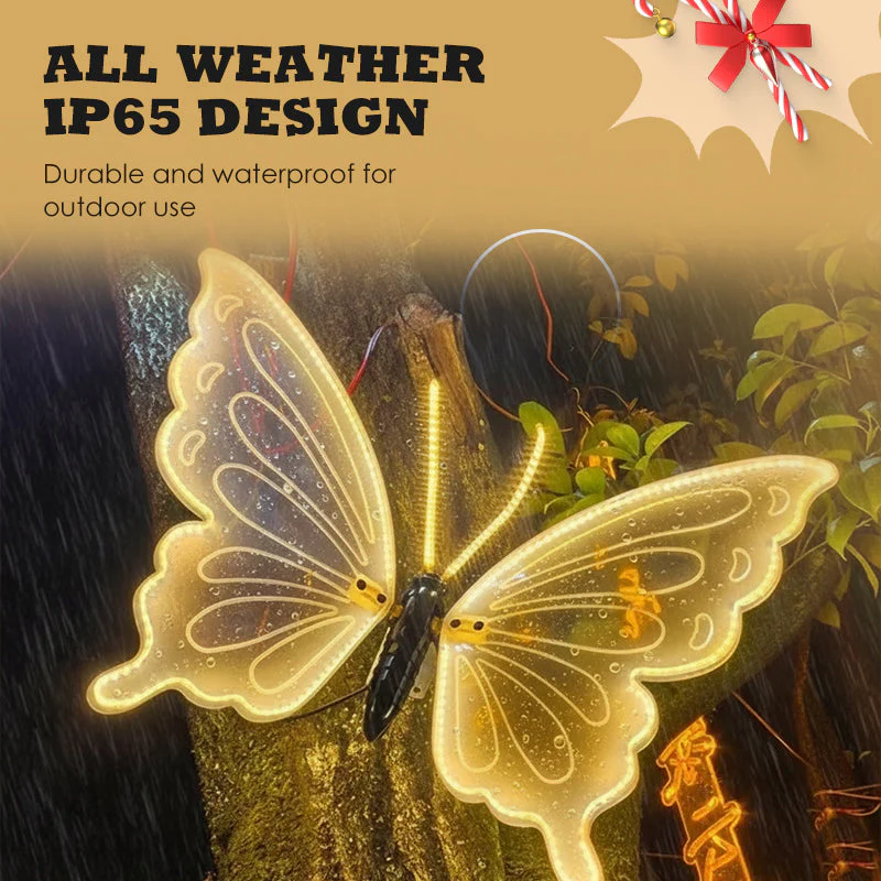 📢📢40% DE RÉDUCTION !!! ✨Lumières LED dynamiques et étanches pour jardin papillon - Image 8