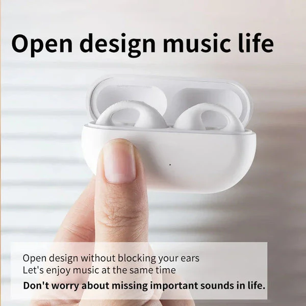 🎁Durée limitée 64% de réduction✨🎧Ecouteurs soniques™ | Des oreillettes sans fil à clipser qui ne tombent jamais，5.0 clip d'oreille stéréo haute qualité sonore, casque à conduction de gaz de sport - Image 5