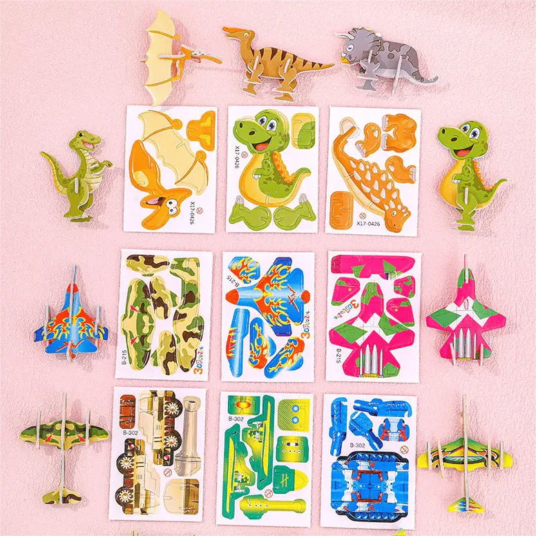 📢📢60% DE RÉDUCTION !!! ✨Puzzle 3D éducatif de dessins animés - Image 6