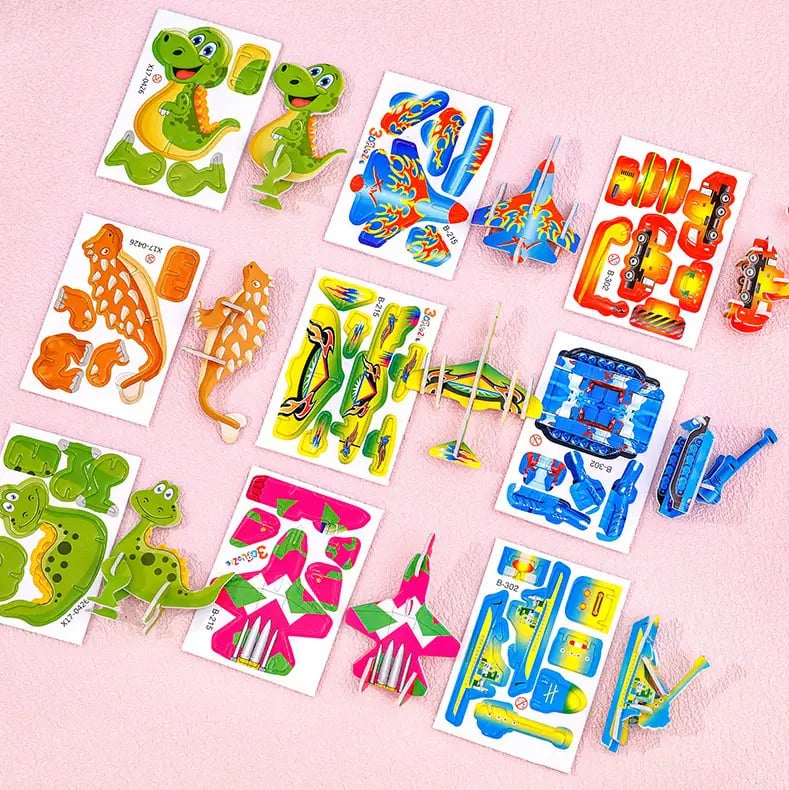 📢📢60% DE RÉDUCTION !!! ✨Puzzle 3D éducatif de dessins animés - Image 9