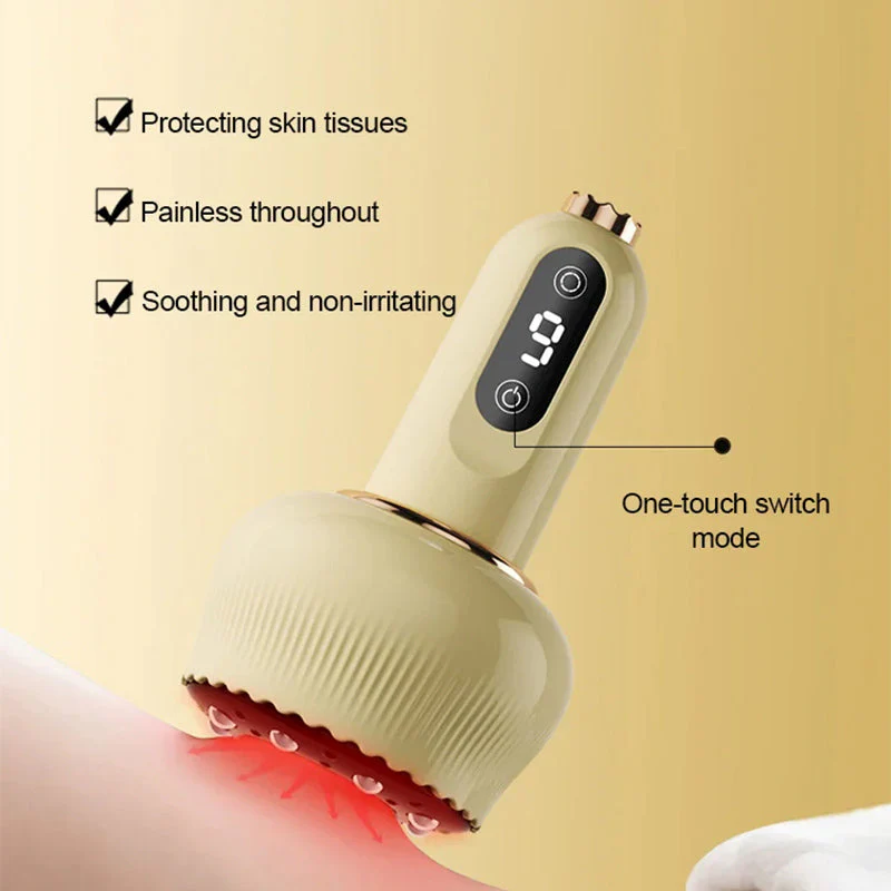 đ„2025 ventes chaudesđ„đBrosse de massage Ă©lectrique rĂ©glable Curling mĂ©ridien - Image 3