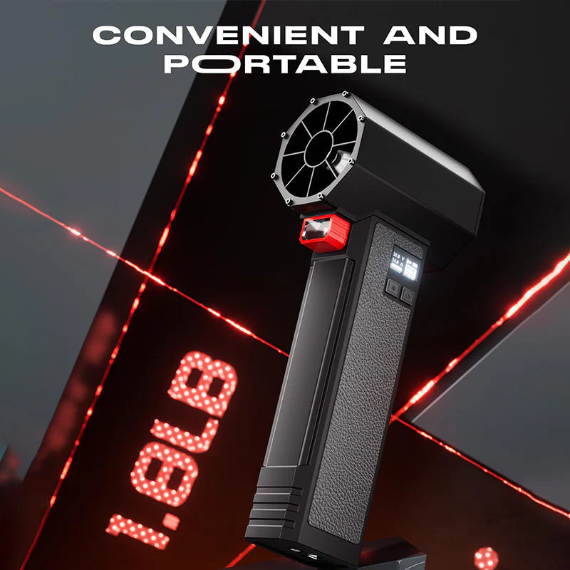 💥2025 ventes chaudes💥Voiture électrique sans fil Turbo sèche - linge ventilateur - Image 4