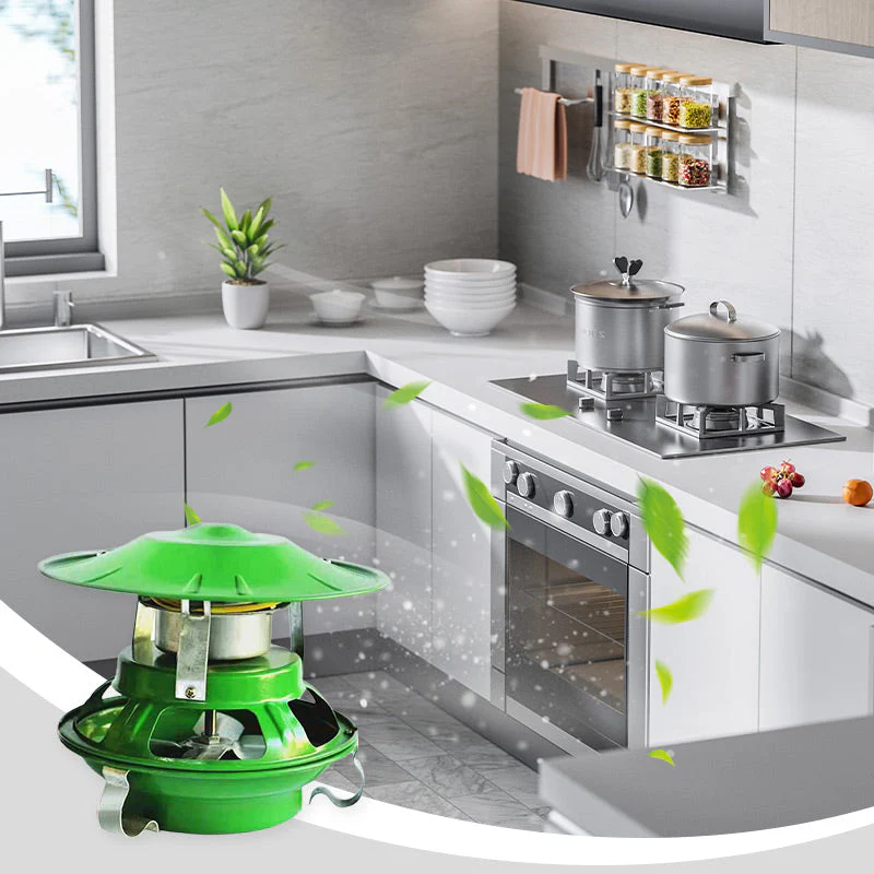 📢📢60 % de réduction !! ⏰Éliminez la fumée épaisse et la graisse ! Ventilateur d'extraction puissant pour cuisine - Image 5