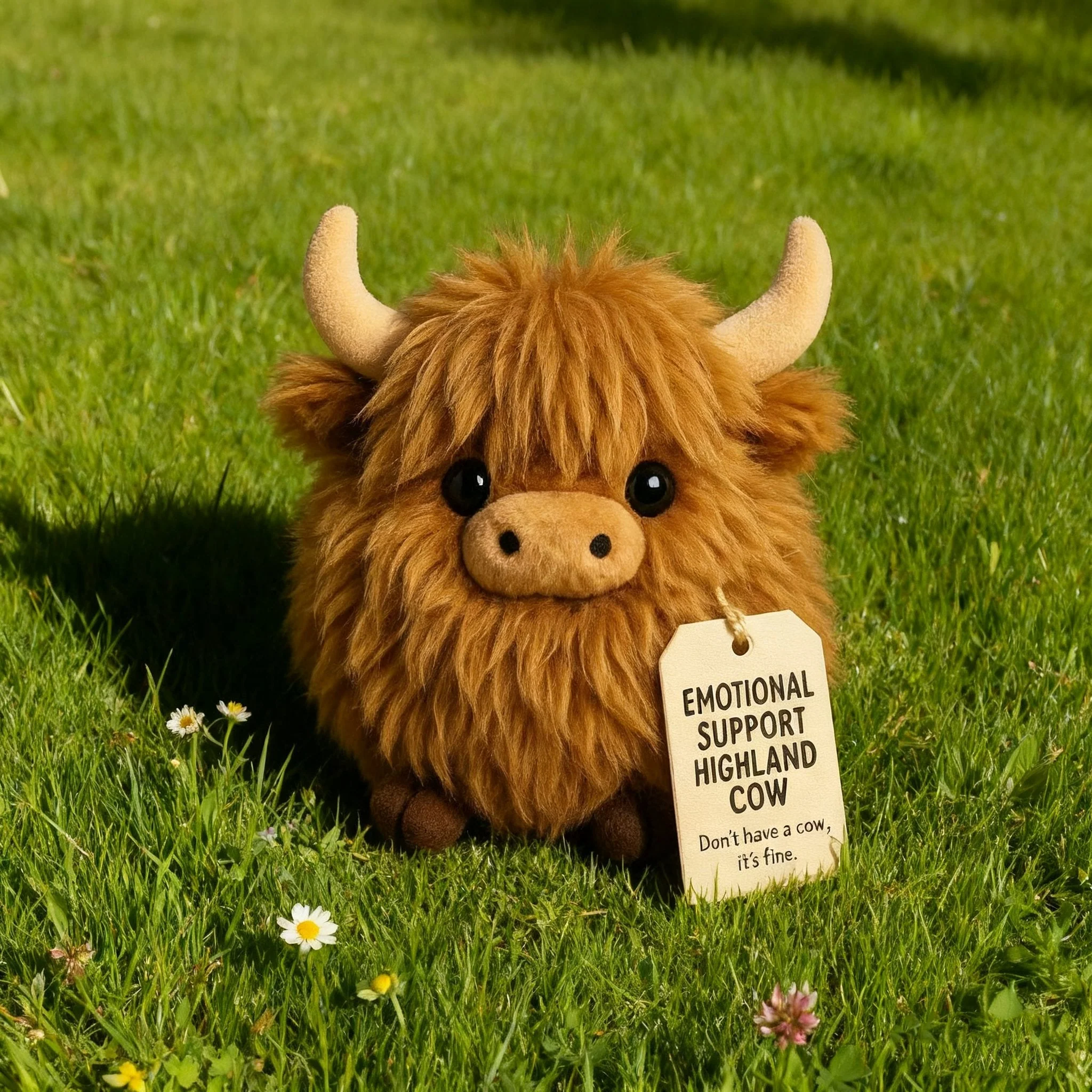 🎅Prévente de Noël 50 % DE RÉDUCTION🎁Peluche vache des Highlands pour soutien émotionnel🎉 - Image 6