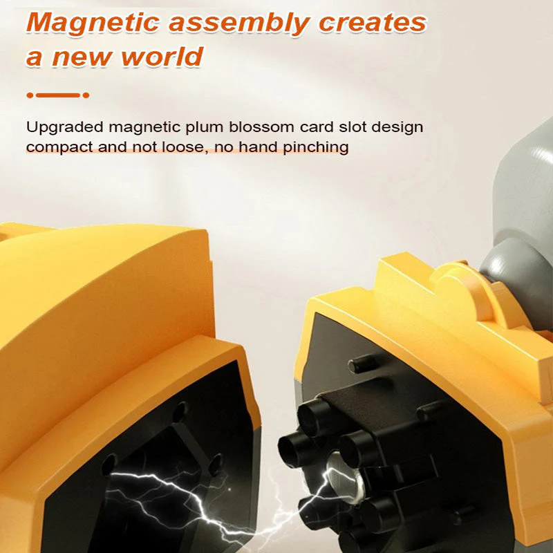 🔥Stock limité disponible 50 % DE RÉDUCTION🔥Jouets assemblés pour voitures à transformation magnétique - Image 8