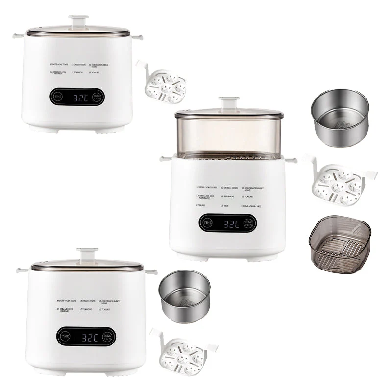 📢55% DE RÉDUCTION ! ✨Ensemble Mini Cuiseur à Œufs Multifonction avec Panneau Tactile Intelligent - Image 2