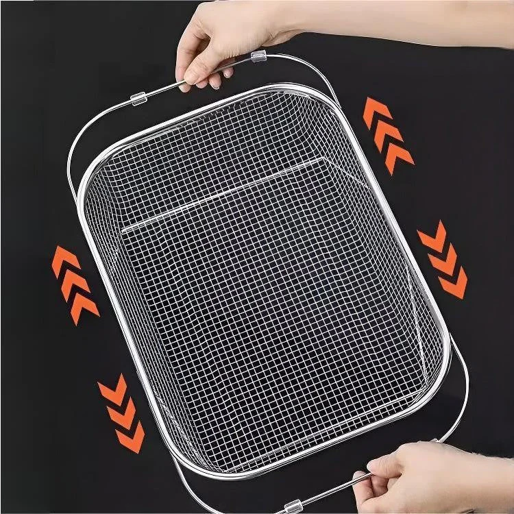 đDurĂ©e limitĂ©e 55% de rĂ©ductionâšExcellent cadeau â Panier d'asphalte domestique en acier inoxydableâš - Image 5