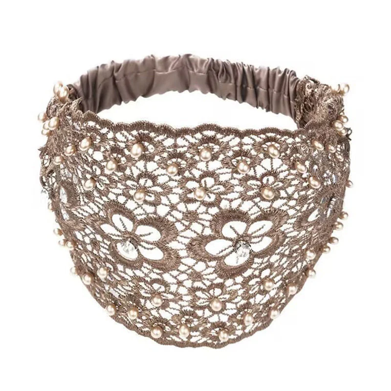 📢50% de réduction pour une durée limitée📢✨Bandeau Creux Large à Perles en Fleurs de Prunier - Image 16