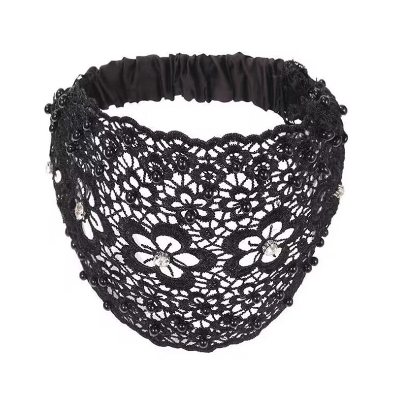 📢50% de réduction pour une durée limitée📢✨Bandeau Creux Large à Perles en Fleurs de Prunier - Image 18
