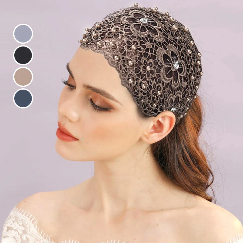 📢50% de réduction pour une durée limitée📢✨Bandeau Creux Large à Perles en Fleurs de Prunier - Image 2