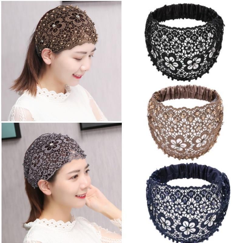 📢50% de réduction pour une durée limitée📢✨Bandeau Creux Large à Perles en Fleurs de Prunier - Image 4