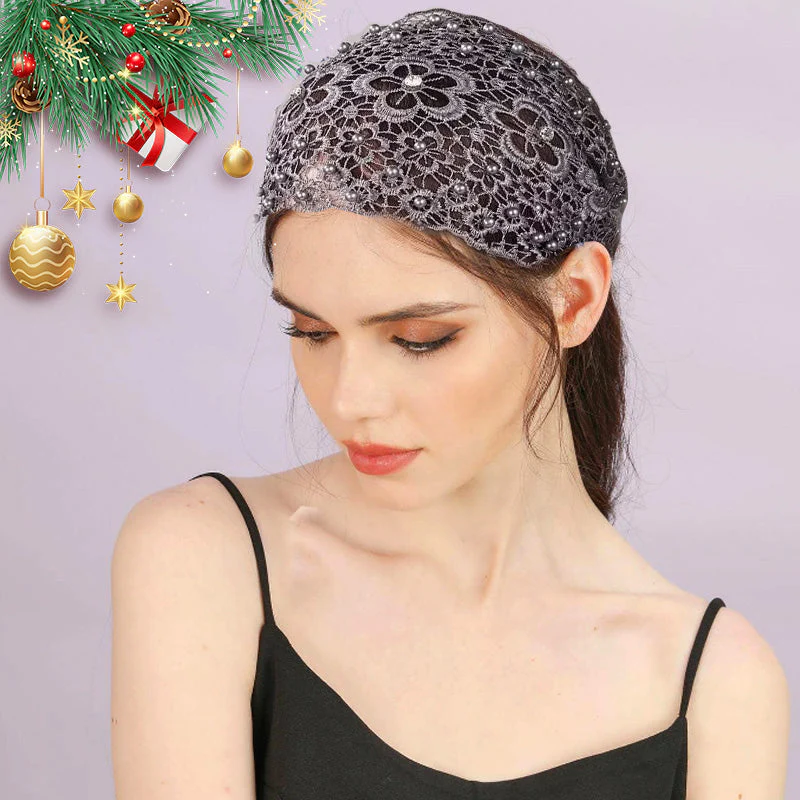 📢50% de réduction pour une durée limitée📢✨Bandeau Creux Large à Perles en Fleurs de Prunier - Image 8