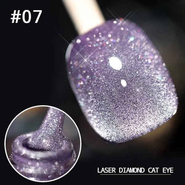 📢📢60 % de réduction !! ⏰Vernis à ongles Laser Diamond Cat Eye - Image 10