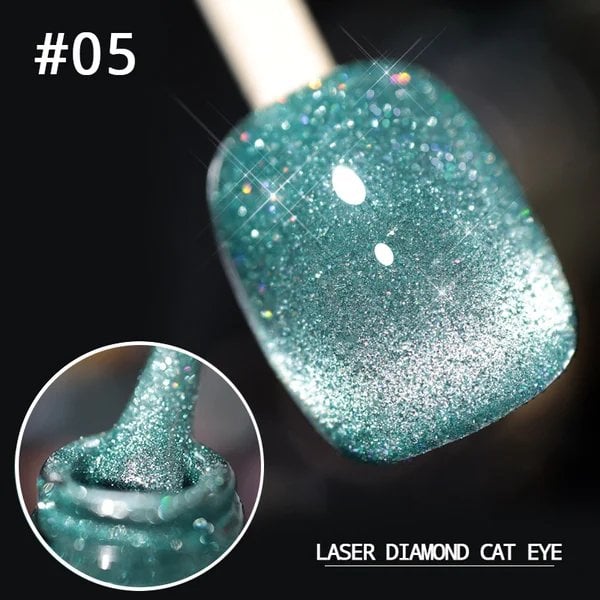 📢📢60 % de réduction !! ⏰Vernis à ongles Laser Diamond Cat Eye - Image 13