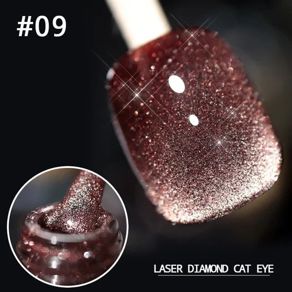 📢📢60 % de réduction !! ⏰Vernis à ongles Laser Diamond Cat Eye - Image 5