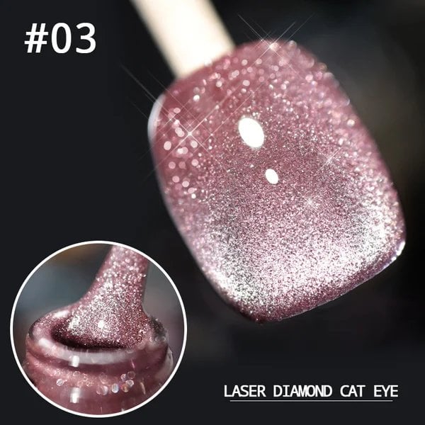 📢📢60 % de réduction !! ⏰Vernis à ongles Laser Diamond Cat Eye - Image 9