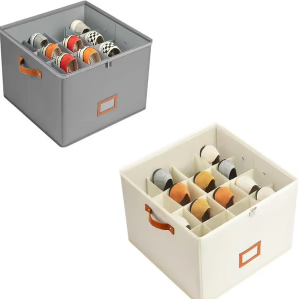 ⏳Limited time 50% off💥Organisateur de chaussures en tissu, boîte de rangement📢📢5 dernières heures : Grande vente⏰⏰ - Image 4