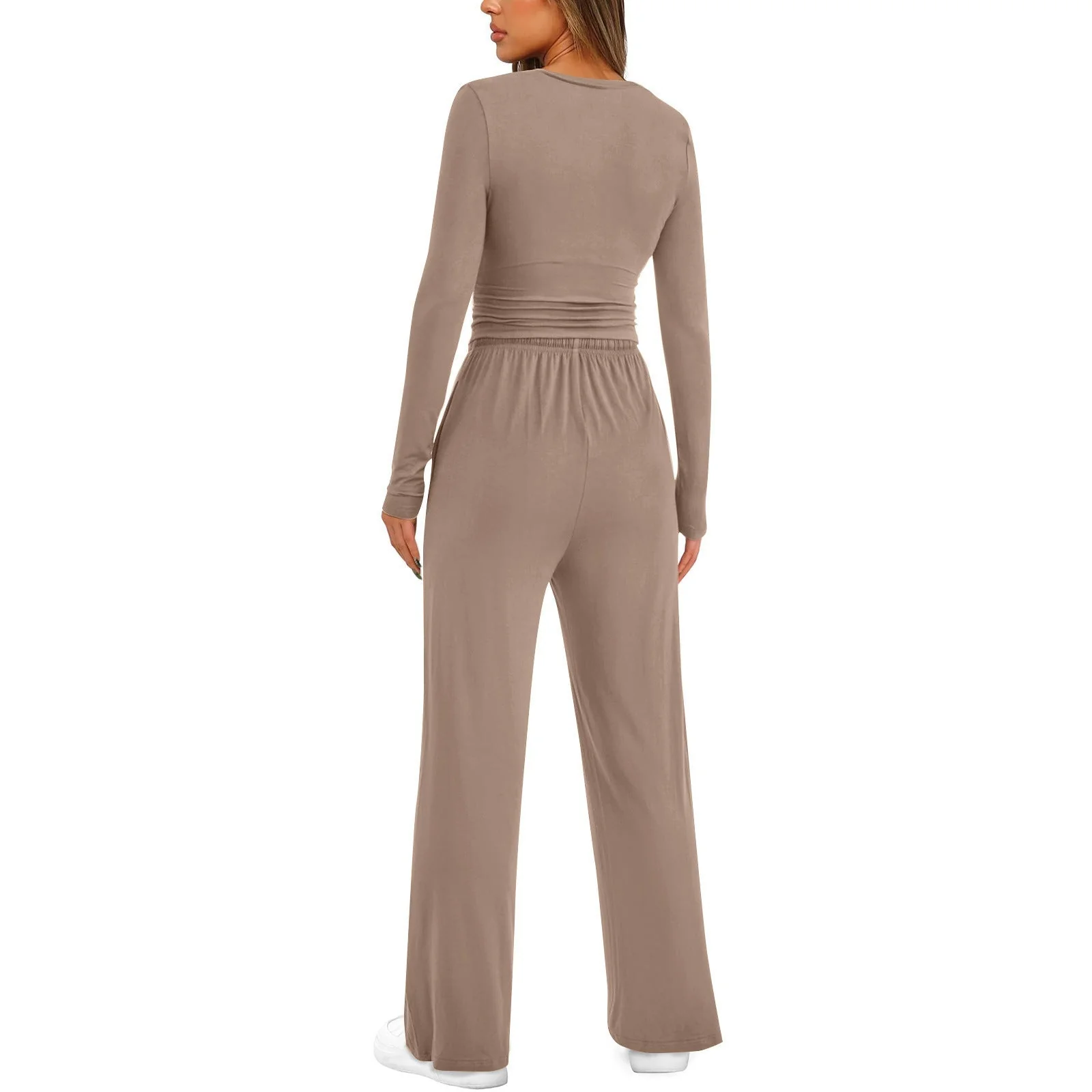 📢📢70% DE RÉDUCTION ! ✨Ensemble pantalon ample à manches longues pour femme 2026 👚 - Image 5