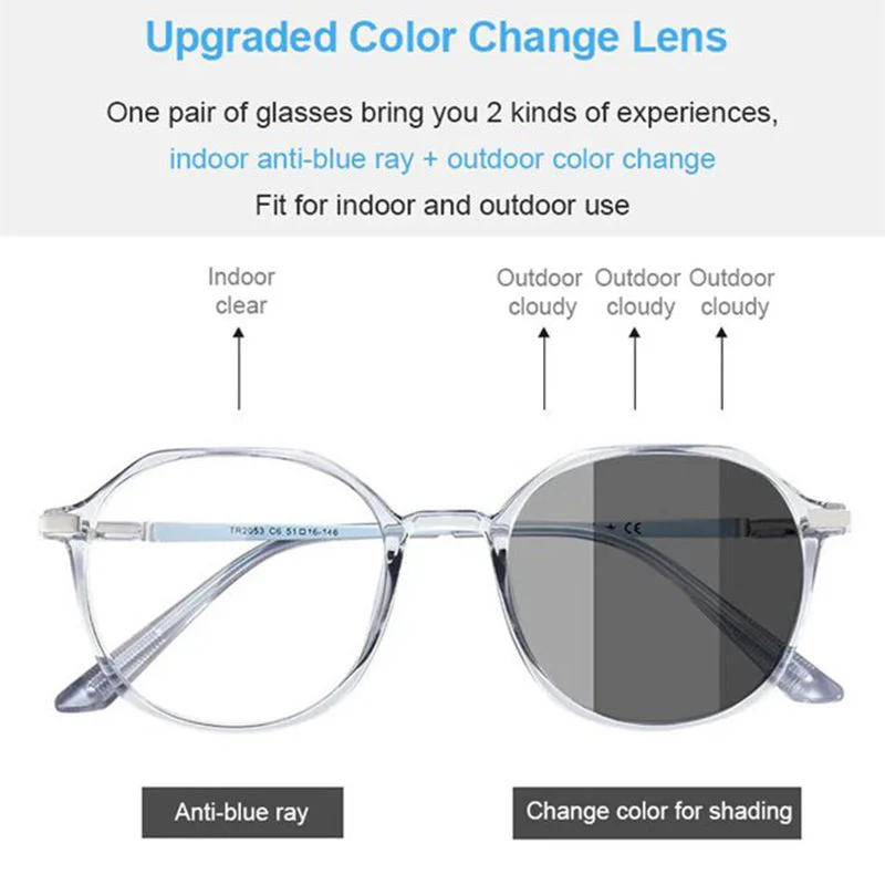 Lunettes anti - lumière bleue élégantes et légères - Image 8
