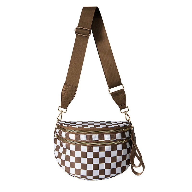 🎒 100 modèles de grande capacité à travers le sac de coquille oblique - Image 13