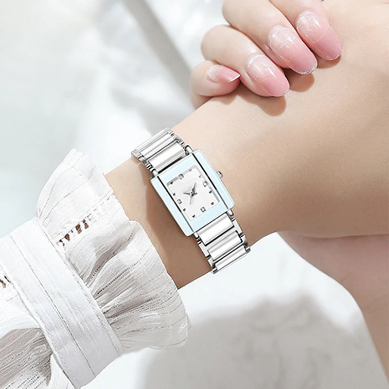 📢📢65 % de réduction!!!📍Montre Carrée Polyvalente Décontractée et Tendance - Image 2