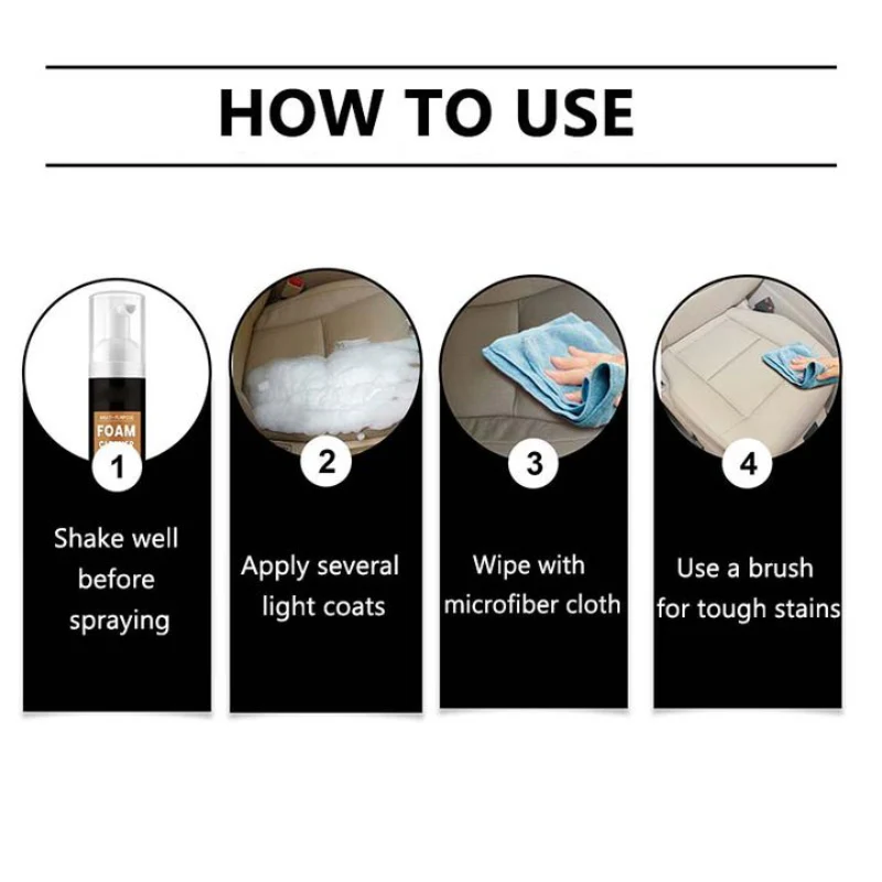 đąAchetez 3 obtenez 1 gratuitâš Nettoyeur de mousse polyvalent Ă action rapide - Image 7