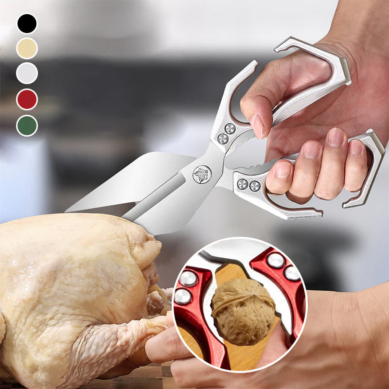 ⏳Spécial à durée limitée⏰Ciseaux de cuisine multifonctionnels et résistants✂️