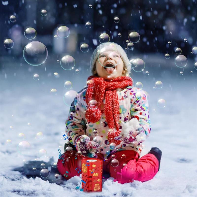 📢📢50 % de réduction !!!🎅Machine à bulles de feux d'artifice - Image 2