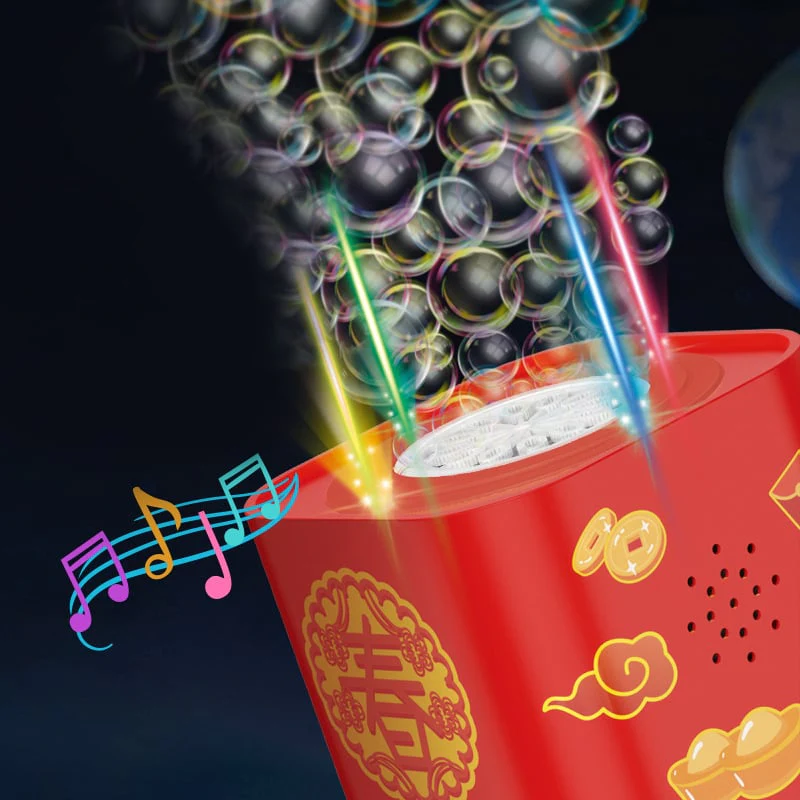 📢📢50 % de réduction !!!🎅Machine à bulles de feux d'artifice - Image 3