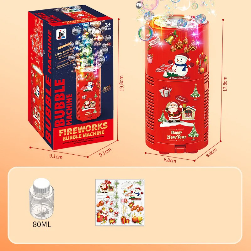 📢📢50 % de réduction !!!🎅Machine à bulles de feux d'artifice - Image 5
