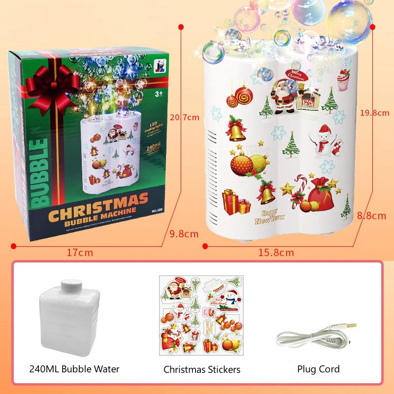 📢📢50 % de réduction !!!🎅Machine à bulles de feux d'artifice - Image 7