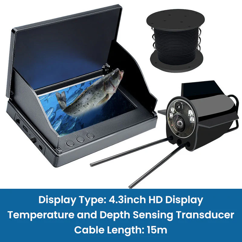 ⏳Time-limited Special⏰Fish Finder with HD Display & Transducer - Image 17