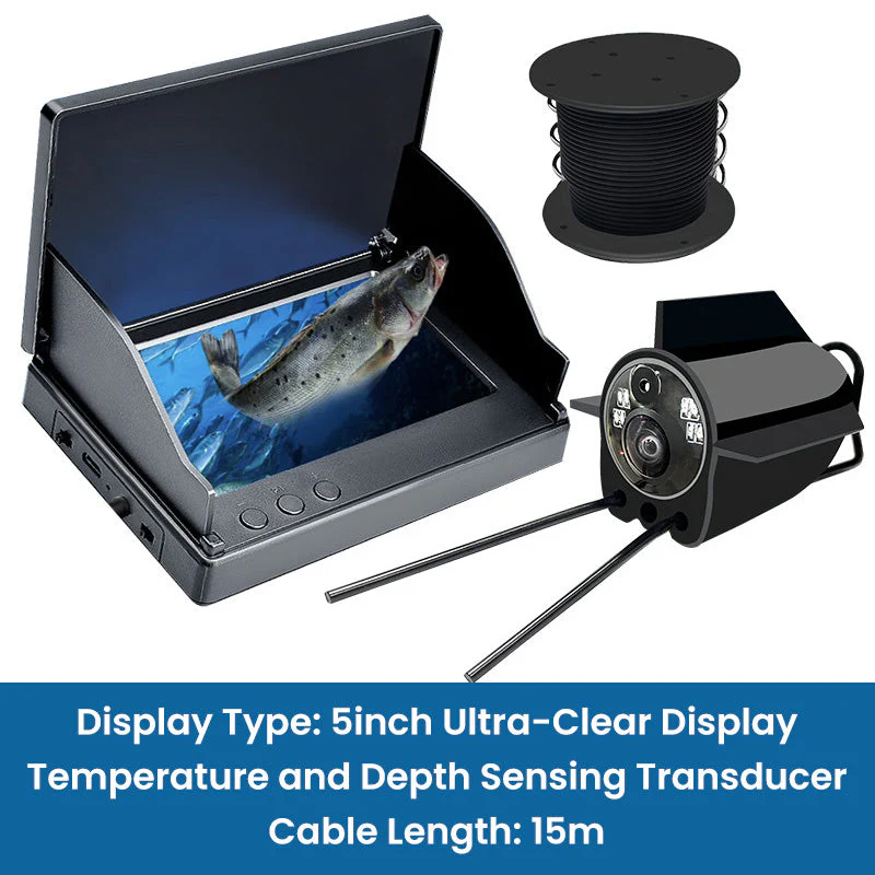 ⏳Time-limited Special⏰Fish Finder with HD Display & Transducer - Image 29