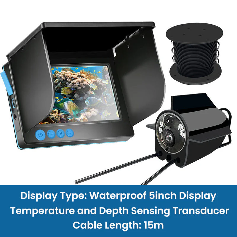 ⏳Time-limited Special⏰Fish Finder with HD Display & Transducer - Image 45