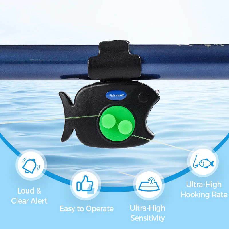 Fish-Shaped Night Vision Sound & Light Alarm - Image 3
