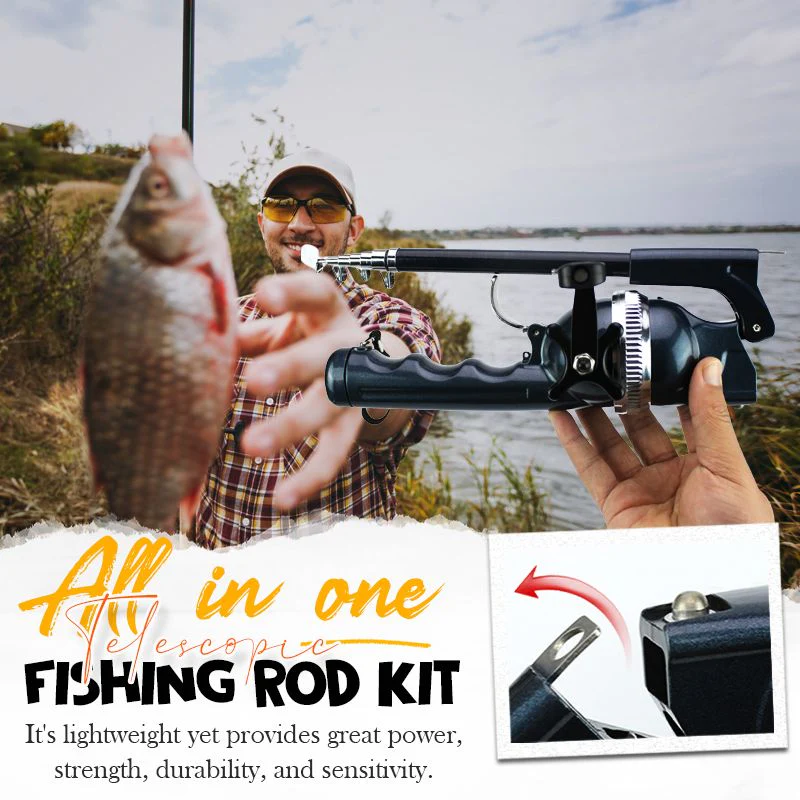 📢72% de réduction pour une durée limitée✨🎣 Ensemble de pêche rétractable universel