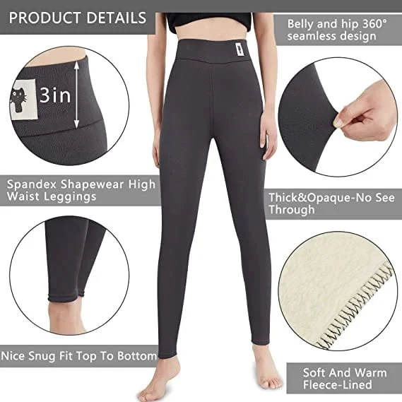 📢📢60 % de réduction !!!🎅Casual Pantalons d'hiver chauds unis (Achetez-en 2, livraison gratuite) - Image 3