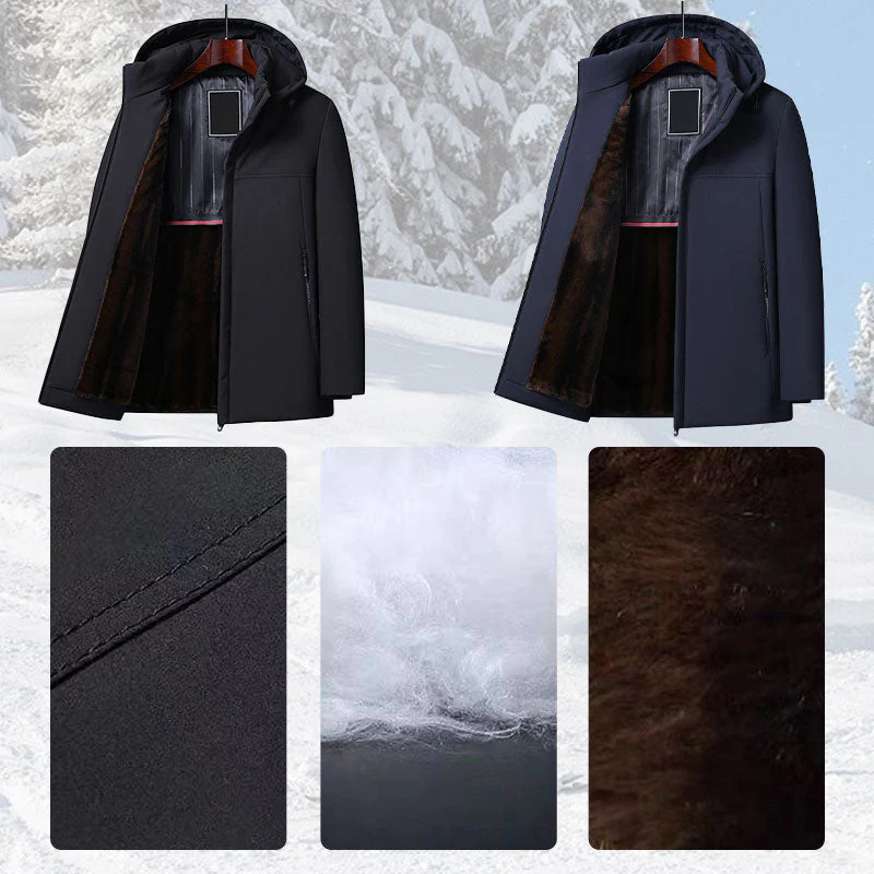 Parka thermique épaisse à capuche pour homme 💥Livraison gratuite💥 - Image 8