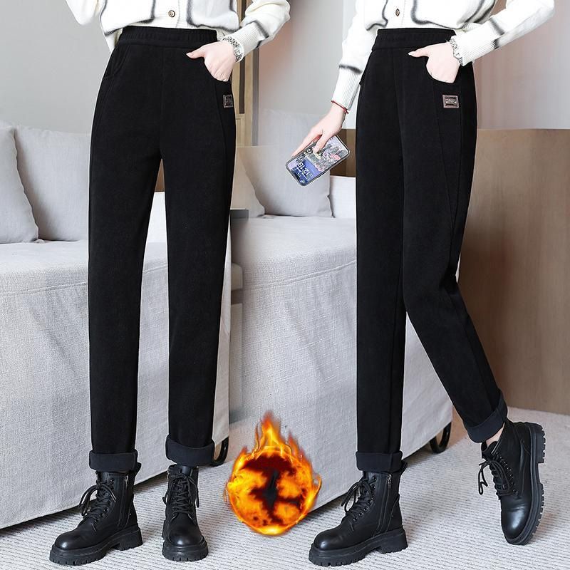 🔥 50% DE RÉDUCTION! 💫 PANTALON CHAUD FEMME - Taille Haute & Doublure Polaire, Confort Optimal pour L'Hiver, Idéal pour Sport et Loisirs ❄️👖 - Image 17