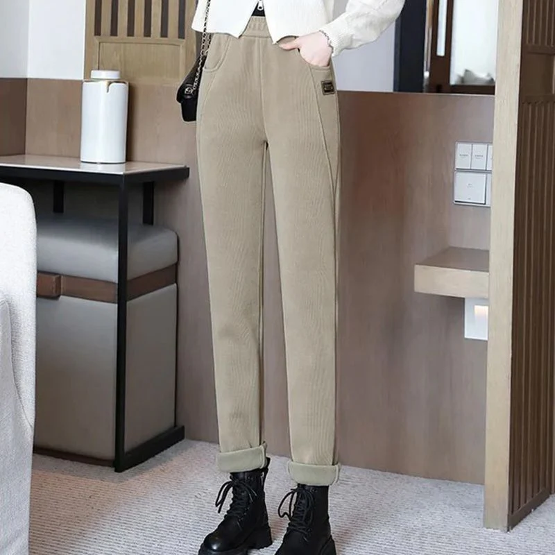 🔥 50% DE RÉDUCTION! 💫 PANTALON CHAUD FEMME - Taille Haute & Doublure Polaire, Confort Optimal pour L'Hiver, Idéal pour Sport et Loisirs ❄️👖 - Image 6