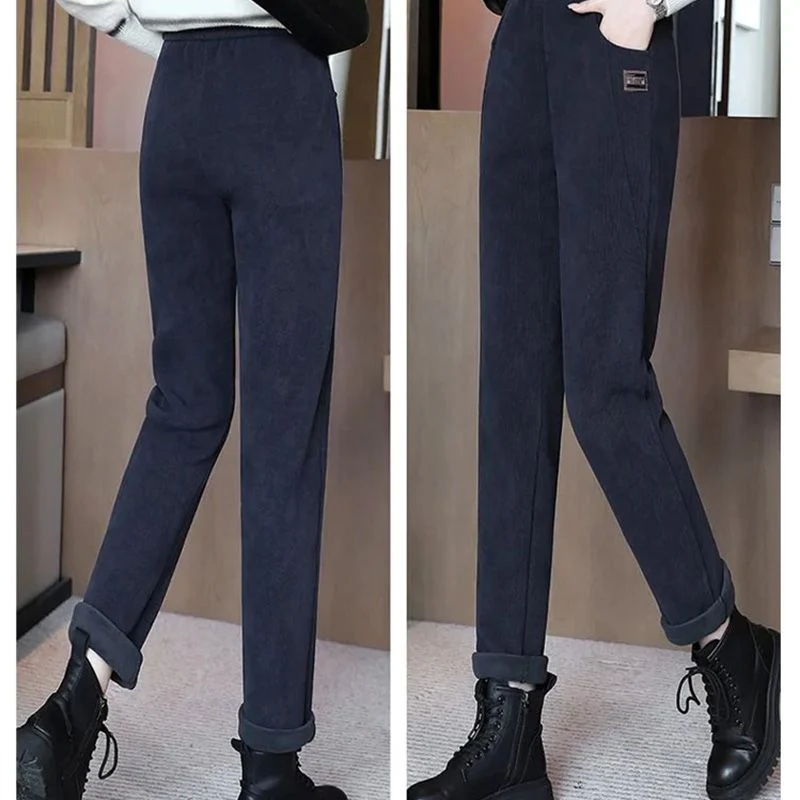 🔥 50% DE RÉDUCTION! 💫 PANTALON CHAUD FEMME - Taille Haute & Doublure Polaire, Confort Optimal pour L'Hiver, Idéal pour Sport et Loisirs ❄️👖 - Image 8