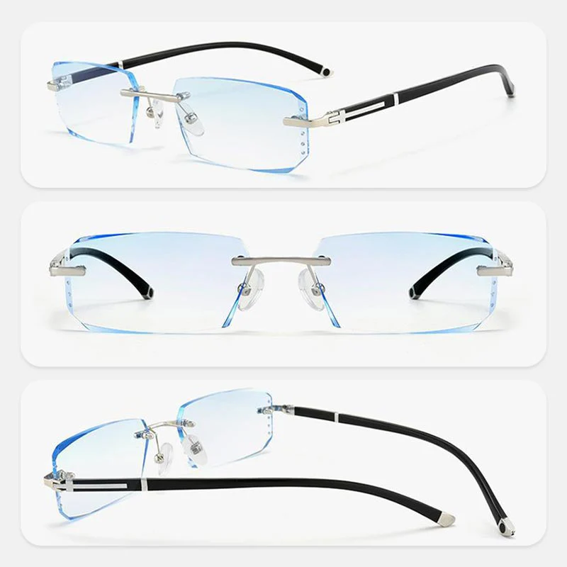 📢Dernier jour de soldes⏰ Lunettes de Lecture Anti-Lumière Bleue - Double Usage Verres Saphir Haute Résistance pour Écrans et Lecture 📚🔵 - Image 8